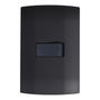 PULSADOR CON PLACA NEGRO SCHNEIDER ELECTRIC