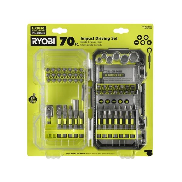 SET DE ATORNILLADORES DE IMPACTO DE 70 PIEZAS