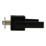 MANIJA PARA PUERTA REVERSIBLE METAL NEGRO MATE PARA ENTRADA RESIDENCIAL CON LLAVE