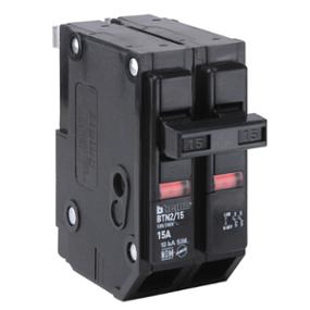 INTERRUPTOR TERMOMAGNÉTICO 15A, 2 POLOS, 120/240V, 10KA, ENCHUFABLE