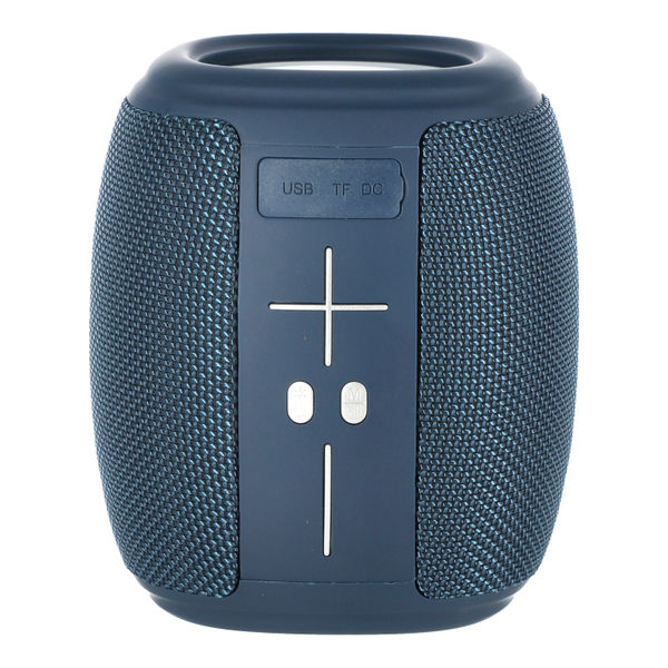 BOCINA BLUETOOTH AZUL CON LUZ LED