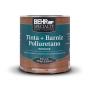 BARNIZ POLIURETANO BASE AGUA PARA MADERA SATINADO PROTECCIÓN Y COLOR 946 ML