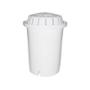 FILTRO DE AGUA PARA DISPENSADOR ALCALINO FILTRA IMPUREZAS 3 MESES CARBON RESINA BLANCO