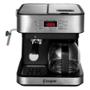 CAFETERA COMBINADA 12 TAZAS DIGITAL GOTEO Y ESPRESS 2 EN 1 ACERO CON NEGRO