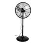 VENTILADOR DE PEDESTAL AJUSTABLE 20 METAL COMMERCIAL ELECTRIC NEGRO