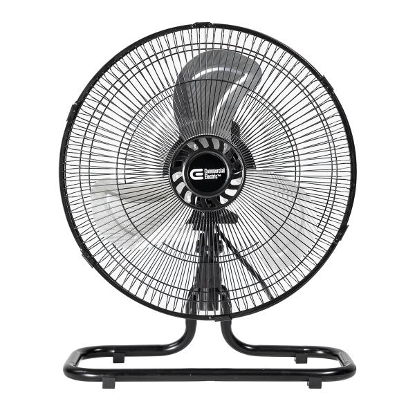 VENTILADOR DE PISO RESIDENCIAL 12 PULGADAS 3 VELOCIDADES NEGRO