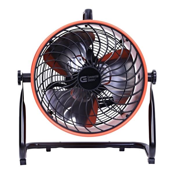 VENTILADOR TURBO DE ALTA VELOCIDAD 3 VELOCIDADES NARANJA