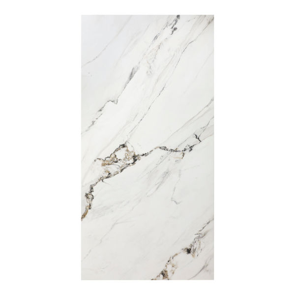 PISO CERÁMICO CAPRI 59.3 X 119 CM BLANCO TIPO MÁRMOL CAJA CON 1.41 M2