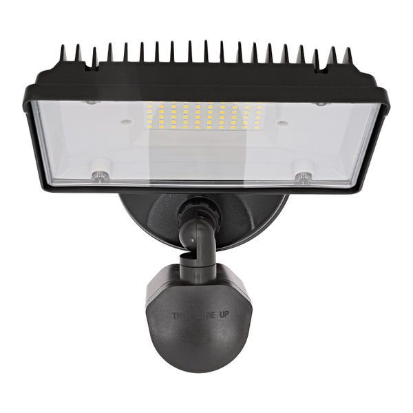 REFLECTOR LED PARA EXTERIOR CUADRADO 20 30 50 W BRONCE TEXTURIZADO 1 PIEZA