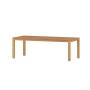 MESA DE JARDÍN RECTANGULAR RIGIDA ALANA MADERA