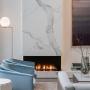 LAMBRÍN PANEL DECORATIVO PVC 122 X 244 CM MURO ACABADO MARMOL BLANCO