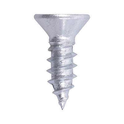 16 TORNILLOS PARA METAL 1/2 PULGADA PLATA