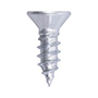 16 TORNILLOS PARA METAL 1/2 PULGADA PLATA