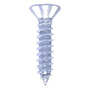 14 TORNILLOS PARA METAL 3/4PULGADA PLATA