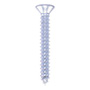 10 TORNILLOS PARA METAL 1 1/4PULGADA PLATA