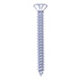 8 TORNILLOS PARA METAL 1-1/2 PULGADA PLATA