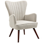 SILLÓN FIJO 1 PERSONA H1539 TELA BEIGE