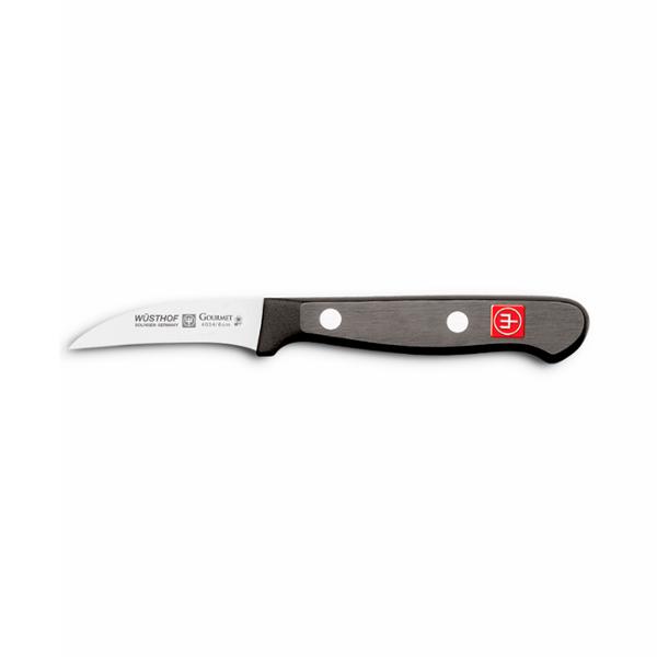 CUCHILLO PARA PELAR 6 CM 1 PIEZA ACERO INOXIDABLE NEGRO