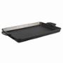 CHAROLA HIERRO RECTANGULAR NEGRO 40X27CM LODGE