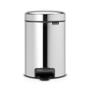 BOTE BASURA NEWI ACERO/PLAS ACERO 3L BRABANTIA