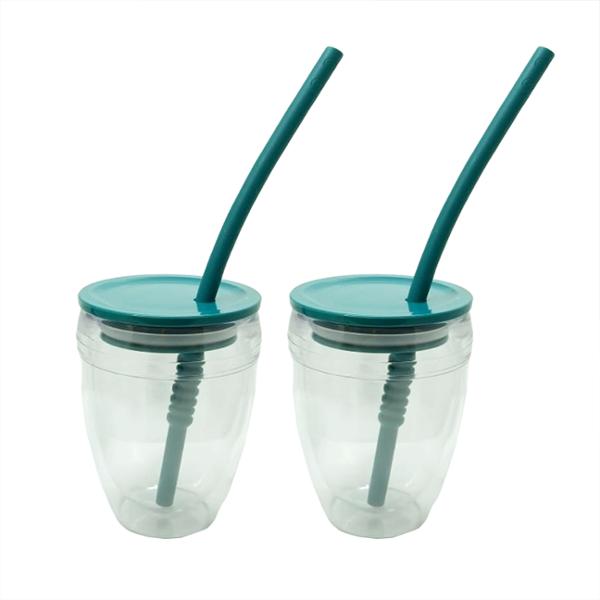 JUEGO 2 VASO VIAJE PAVINA 300ML VERDE BODUM