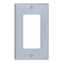 PLACA DECORATIVA BLANCO LEVITON 10 PIEZAS
