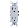 CONTACTO DÚPLEX BLANCO LEVITON 10 PIEZAS