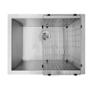 TARJA 1 TINA ACERO INOXIDABLE SUBMONTAR 59.7 X 46.4 X 25.4 CM CON ACCESORIOS