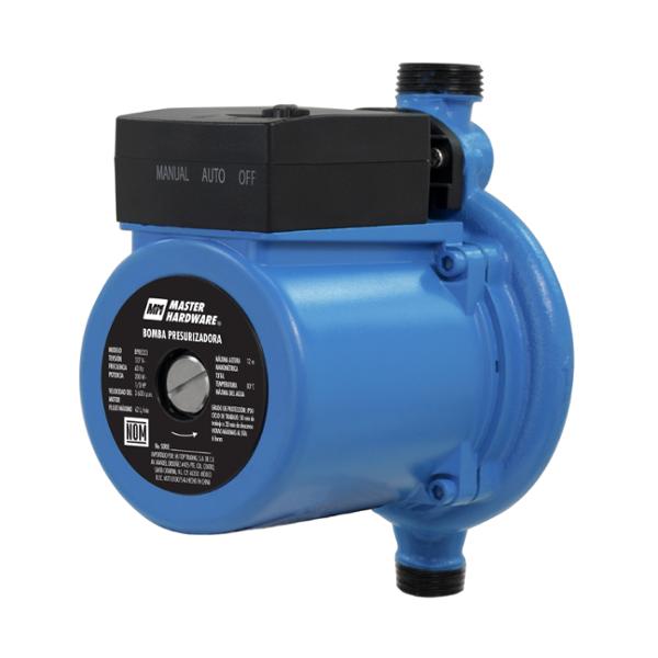 BOMBA DE AGUA PRESURIZADORA 1/3 HP 62 L/MIN
