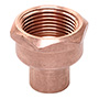REDUCCIÓN COBRE 3/4" A 1/2" HEMBRA