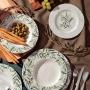 JUEGO DE PLATOS DE POSTRE TRAMONTINA OLIVA 21 CM