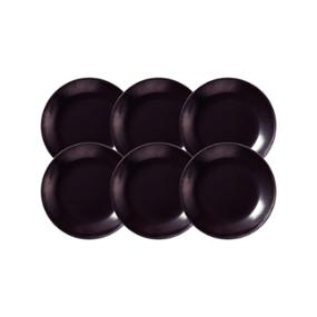 JUEGO DE PLATOS HONDOS TRAMONTINA HEMATITA 22 CM