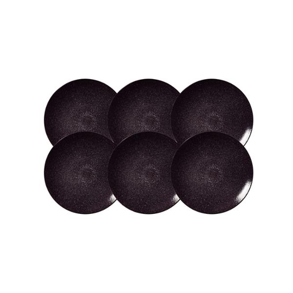 JUEGO DE PLATOS DE POSTRE TRAMONTINA LUNAR HS 21 CM