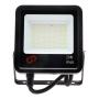 REFLECTOR LED CUADRADO 20 W NEGRO MATE 2 PIEZAS