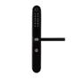CERRADURA INTELIGENTE YSD100 CON HUB REVERSIBLE NEGRA CON HUELLA CODIGO Y TARJETA