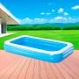 ALBERCA INFLABLE FAMILIAR RECTANGULAR 3.05M X 1.83M X 46CM