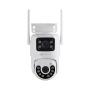 CÁMARA IP EXTERIOR WIFI CON DOBLE LENTE 6MP