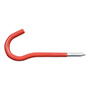 GANCHO CON TORNILLO DE 12.5 X 4.9 CM ROJO