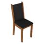 KIT 4 SILLAS CENA 4291 RUSTIC/NEGRO