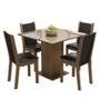 CONJ. TIFANI 4 SILLAS RUSTIC/CREMA