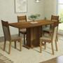 MESA 4 SILLAS RUSTIC/CREMA/BEIGE MADESA