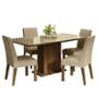 COMEDOR AVRIL MADESA 4 SILLAS