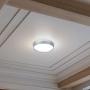 PLAFÓN ILUMINADO LED SOBREPONER CIRCULAR 12.5 W GRIS LUZ FRÍA PARA INTERIOR