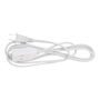 EXTENSIÓN ELÉCTRICA BLANCA IUSA 2X16 AWG 2 METROS