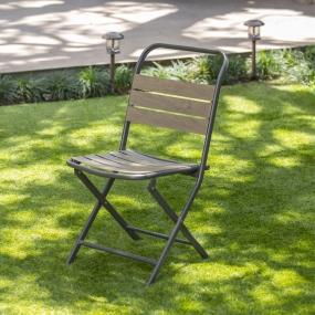 SILLA PLEGABLE CAFÉ LOOK MADERA METAL CAFÉ