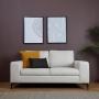 SOFÁ 2 PLAZAS NIAGARA POLIÉSTER 160 X 95 X 73 CM BEIGE SIN COJINES