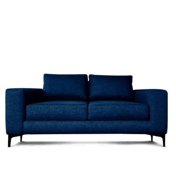 SOFÁ 2 PLAZAS NIAGARA TELA 160 CM AZUL MARINO
