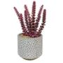 FLOR ARTIFICIAL ISA - LILA Y GRIS