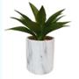 PLANTA ARTIFICIAL JAXON - VERDE Y BLANCO