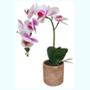 FLOR ARTIFICIAL KOEN - LILA Y CAFÉ